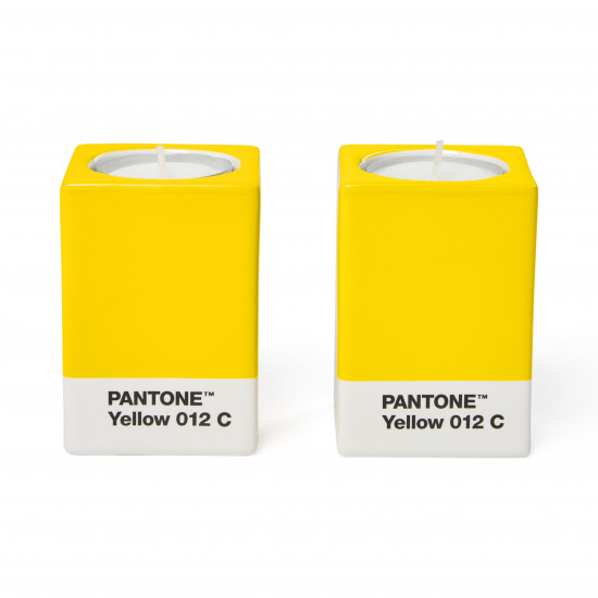 Copenhagen D - Suporte velas PANTONE (yellow 012 C) Copenhagen D - Suporte velas PANTONE (yellow 012 C)