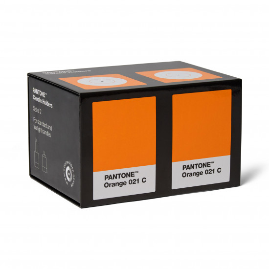 Copenhagen D - Suporte velas PANTONE (orange 021 C) Copenhagen D - Suporte velas PANTONE (orange 021 C)