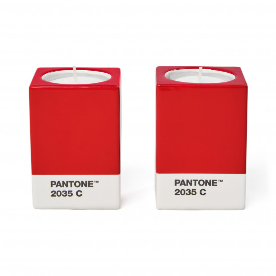 Copenhagen D - Suporte velas PANTONE (red 2035 C) Copenhagen D - Suporte velas PANTONE (red 2035 C)