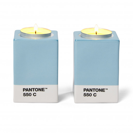 Copenhagen D - Suporte velas PANTONE (light blue 550 C) Copenhagen D - Suporte velas PANTONE (light blue 550 C)