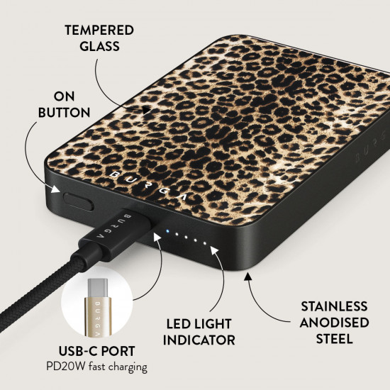 Burga - MagSafe Powerbank 10000 mAh (player/gunmetal)
