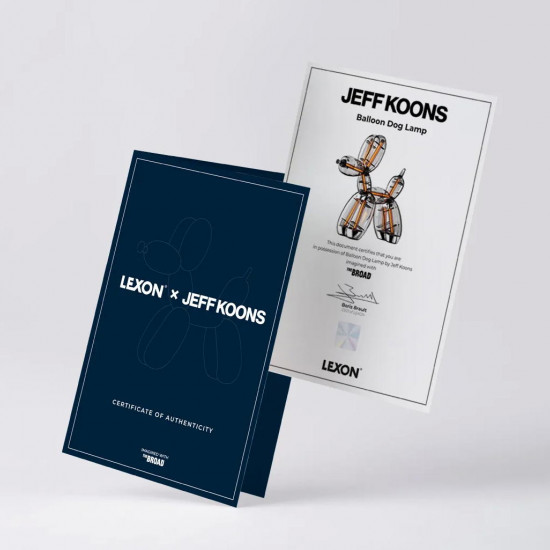 Lexon - Ballon Dog Lamp by Jeff Koons Lexon - Ballon Dog Lamp by Jeff Koons
