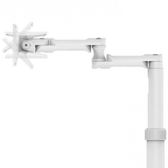 Maclocks - Medical Rolling Cart Extended VESA (white) Maclocks - Medical Rolling Cart Extended VESA (white)