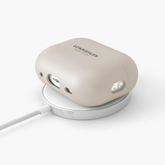 Vonmaehlen - Thin Case for AirPods Pro 2 (cream)