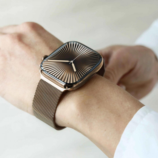 Vonmaehlen - Milanese Loop 2 Apple Watch 40-42mm (sun. gold)